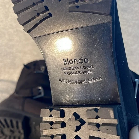 Blondo Val Waterproof Nubuck Lather Boots. NEW - Picture 8 of 10